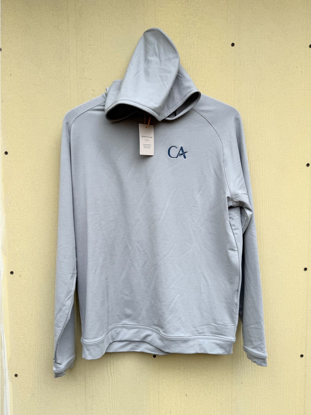 Peter Millar Pine Performance Hoodie Mens SZ M Performance Crown Sport NWT $145